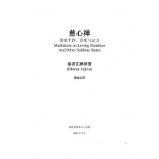 慈心禅 (ebook)